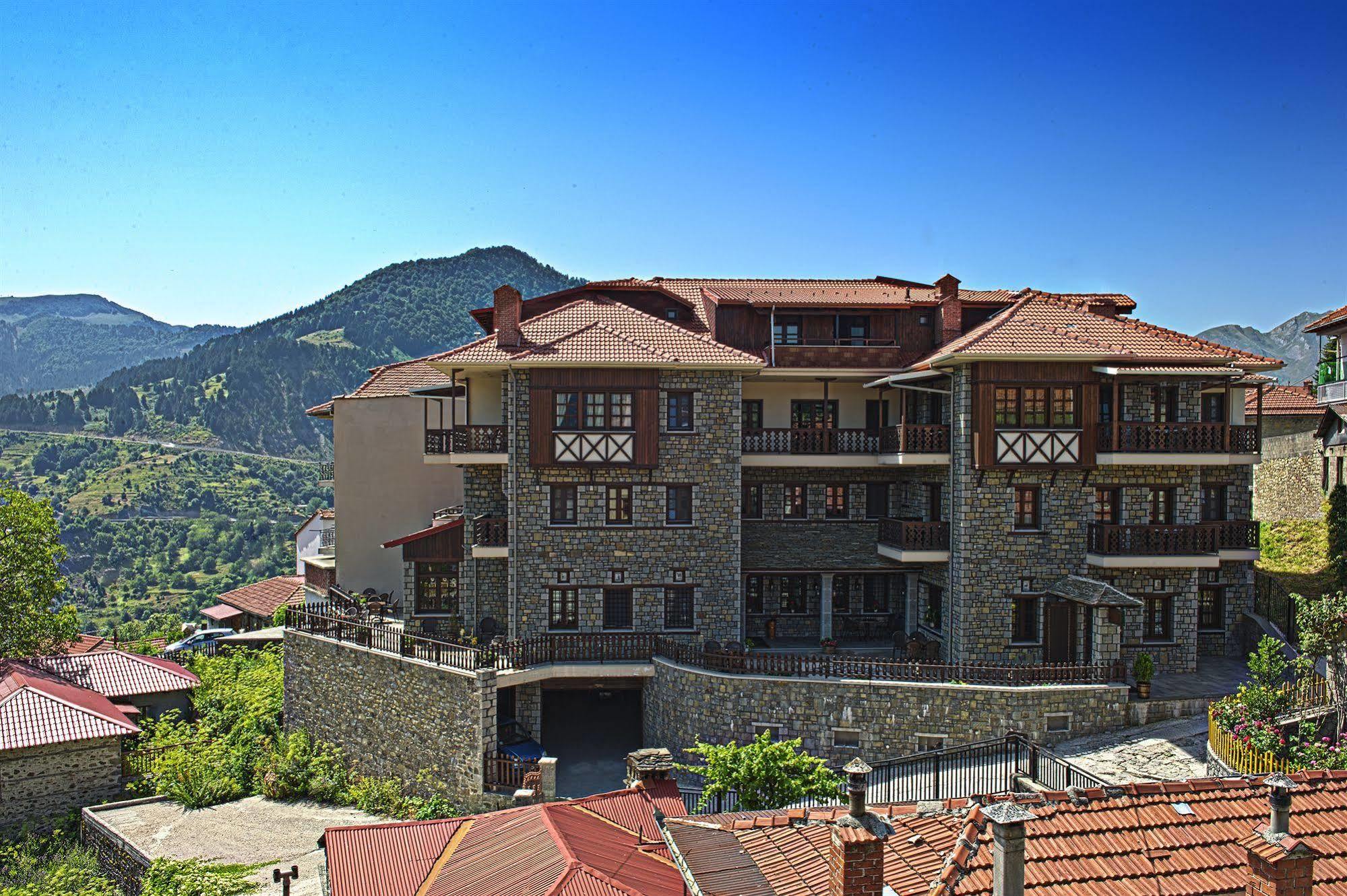 AROMA DRYOS SPA&ECO Hotel Metsovo Exterior foto